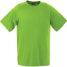 135g Barron Polyester T-Shirt Lime Front